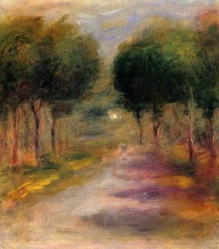 Pierre Auguste Renoir : Landscape with Trees